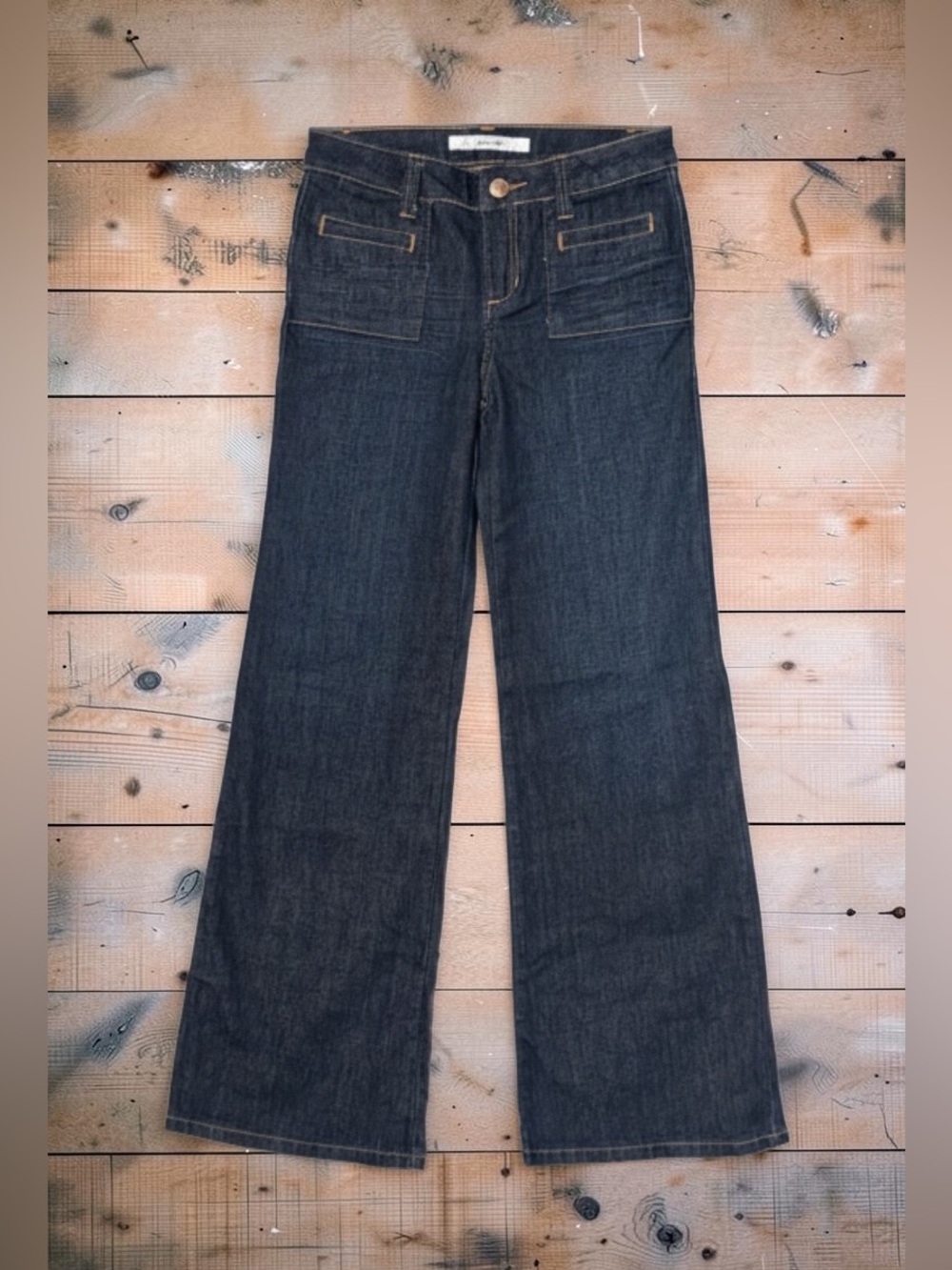 Girls 12 Joe's Jeans The Gatsby Wide Leg Trouser Jeans NWT Dark Indigo
